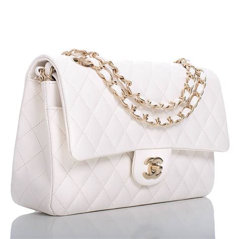 chanel bag white price.